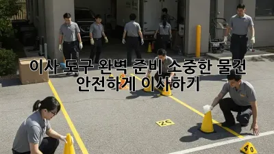 이사 도구 완벽 준비: 소중한 물건, 안전하게 이사하기